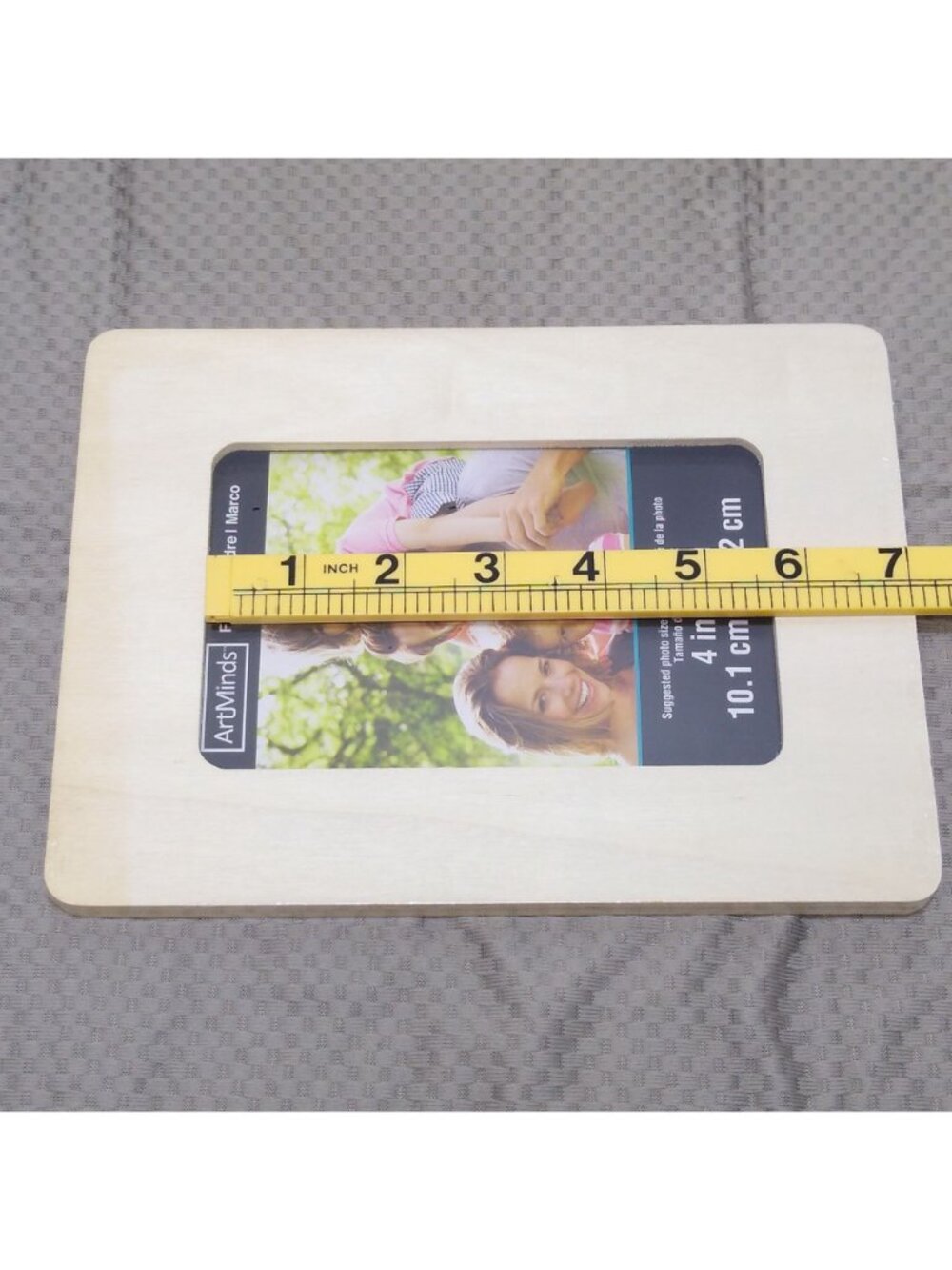 ArtMinds Unfinished Frame 4x6 in. Set of 2 Portrait or Landscape Natural Finish - Picture 7 of 7